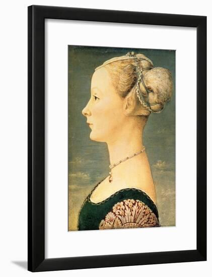 Portrait of a Woman, Second Half of the 15th C-Piero del Pollaiuolo-Framed Giclee Print