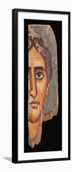 Portrait of a Woman (Tempera on Wood)-Roman-Framed Giclee Print
