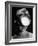 Portrait of a Woman Wearing a Scuba Diving Mask-Andreas Feininger-Framed Photographic Print