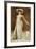 Portrait of a Woman with a Parasol-Francois Edouard Zier-Framed Giclee Print