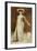 Portrait of a Woman with a Parasol-Francois Edouard Zier-Framed Giclee Print