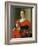 Portrait of a Woman with a Small Dog-Pontormo-Framed Giclee Print