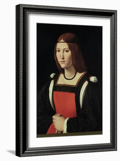 Portrait of a Woman-Giovanni Antonio Boltraffio-Framed Giclee Print