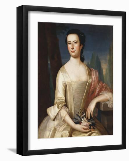 Portrait of a Woman-John Singleton Copley-Framed Giclee Print