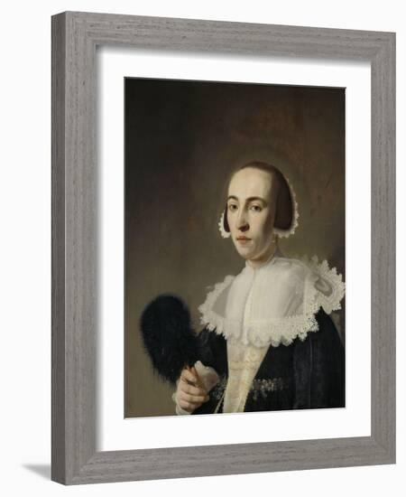 Portrait of a Woman-Pieter Dubordieu-Framed Art Print