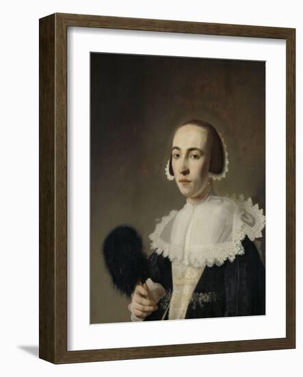 Portrait of a Woman-Pieter Dubordieu-Framed Art Print