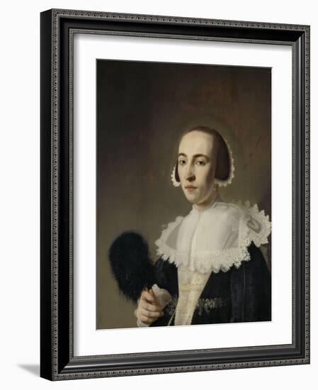 Portrait of a Woman-Pieter Dubordieu-Framed Art Print