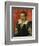 Portrait of a Woman.-Lorenzo Lotto-Framed Art Print