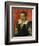 Portrait of a Woman.-Lorenzo Lotto-Framed Art Print