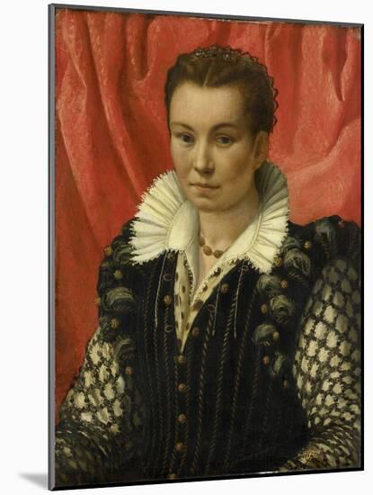 Portrait of a Woman.-Lorenzo Lotto-Mounted Art Print