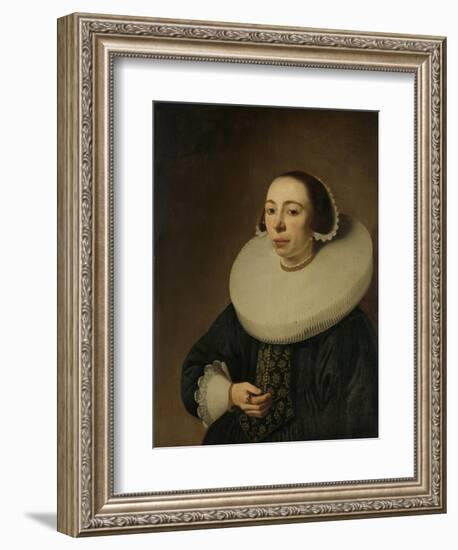 Portrait of a Woman-Pieter Dubordieu-Framed Art Print