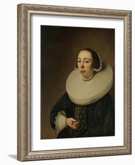 Portrait of a Woman-Pieter Dubordieu-Framed Art Print