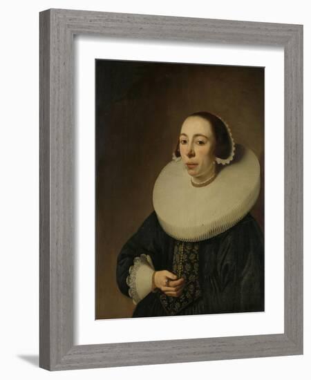 Portrait of a Woman-Pieter Dubordieu-Framed Art Print