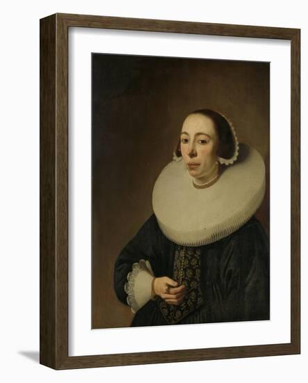 Portrait of a Woman-Pieter Dubordieu-Framed Art Print