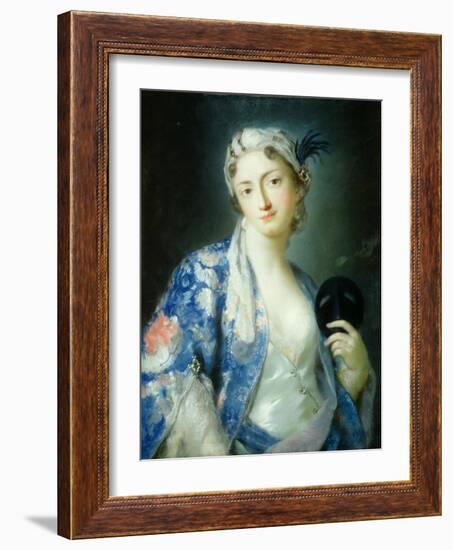 Portrait of a Woman-Rosalba Giovanna Carriera-Framed Giclee Print