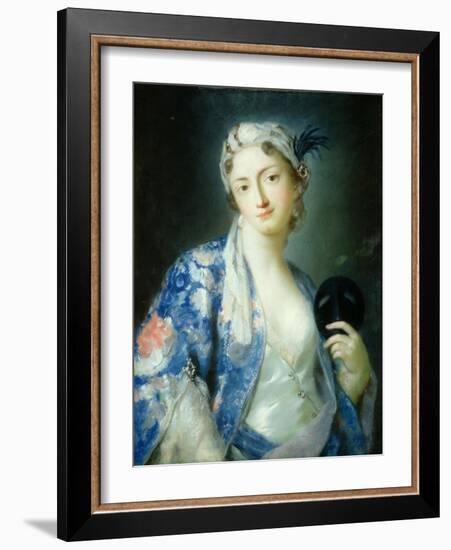 Portrait of a Woman-Rosalba Giovanna Carriera-Framed Giclee Print