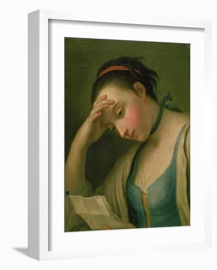 Portrait of a Woman-Pietro Antonio Rotari-Framed Giclee Print