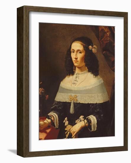 Portrait of a Woman-Pier Francesco Cittadini-Framed Giclee Print