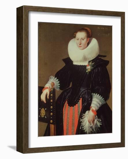 Portrait of a Woman-Cornelis de Vos-Framed Giclee Print