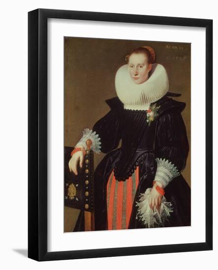 Portrait of a Woman-Cornelis de Vos-Framed Giclee Print