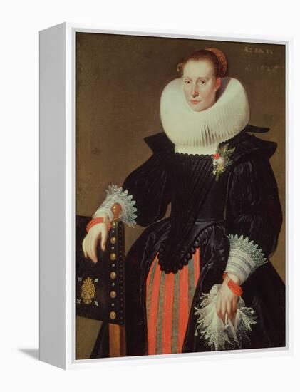 Portrait of a Woman-Cornelis de Vos-Framed Premier Image Canvas