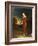 Portrait of a Young Boy in a Red Suit, Holding a Bow and Arrow-Arthur William Devis-Framed Giclee Print