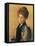 Portrait of a Young Boy-Isidor Kaufmann-Framed Stretched Canvas