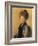 Portrait of a Young Boy-Isidor Kaufmann-Framed Art Print