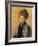 Portrait of a Young Boy-Isidor Kaufmann-Framed Art Print