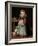 Portrait of a Young Girl (Oil on Pannel)-French-Framed Giclee Print