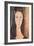 Portrait of a Young Girl-Amedeo Modigliani-Framed Giclee Print