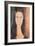 Portrait of a Young Girl-Amedeo Modigliani-Framed Giclee Print