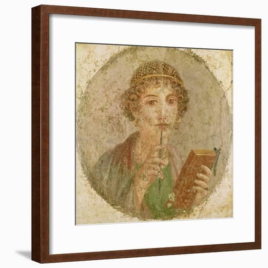 Portrait of a Young Girl-null-Framed Giclee Print