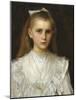 Portrait of a Young Girl-John William Waterhouse-Mounted Giclee Print