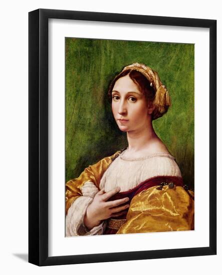 Portrait of a Young Girl-Raphael-Framed Giclee Print