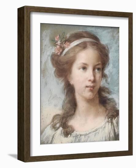 Portrait of a Young Girl-Elisabeth Louise Vigee-LeBrun-Framed Giclee Print