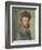 Portrait of a Young Hasidic Jew-Isidor Kaufmann-Framed Giclee Print