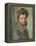 Portrait of a Young Hasidic Jew-Isidor Kaufmann-Framed Premier Image Canvas