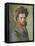 Portrait of a Young Hasidic Jew-Isidor Kaufmann-Framed Premier Image Canvas