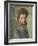 Portrait of a Young Hasidic Jew-Isidor Kaufmann-Framed Giclee Print