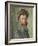 Portrait of a Young Hasidic Jew-Isidor Kaufmann-Framed Giclee Print