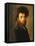 Portrait of a Young Hassidic Jew-Isidor Kaufmann-Framed Stretched Canvas