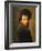 Portrait of a Young Hassidic Jew-Isidor Kaufmann-Framed Art Print