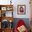 Portrait of a Young Indian Girl, Cusco, Peru-Keren Su-Framed Photographic Print displayed on a wall