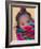 Portrait of a Young Indian Girl, Cusco, Peru-Keren Su-Framed Photographic Print