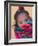 Portrait of a Young Indian Girl, Cusco, Peru-Keren Su-Framed Photographic Print