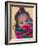 Portrait of a Young Indian Girl, Cusco, Peru-Keren Su-Framed Photographic Print