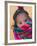 Portrait of a Young Indian Girl, Cusco, Peru-Keren Su-Framed Photographic Print