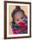 Portrait of a Young Indian Girl, Cusco, Peru-Keren Su-Framed Photographic Print