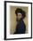 Portrait of a Young Jewish Man-Isidor Kaufmann-Framed Giclee Print